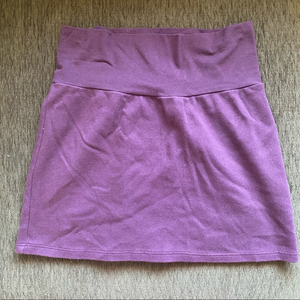 American Apparel Purple Skirt